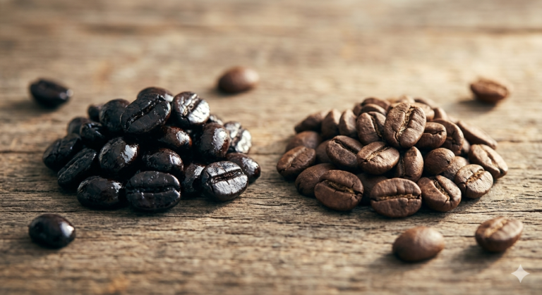 diferencia entre café torrefacto oscuro y café natural de especialidad