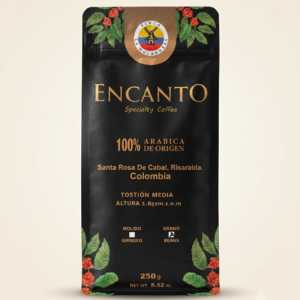 Café de especialidad Encanto Finca La Holandesa 250 g molido, café colombiano 100% arábica de Santa Rosa de Cabal Risaralda